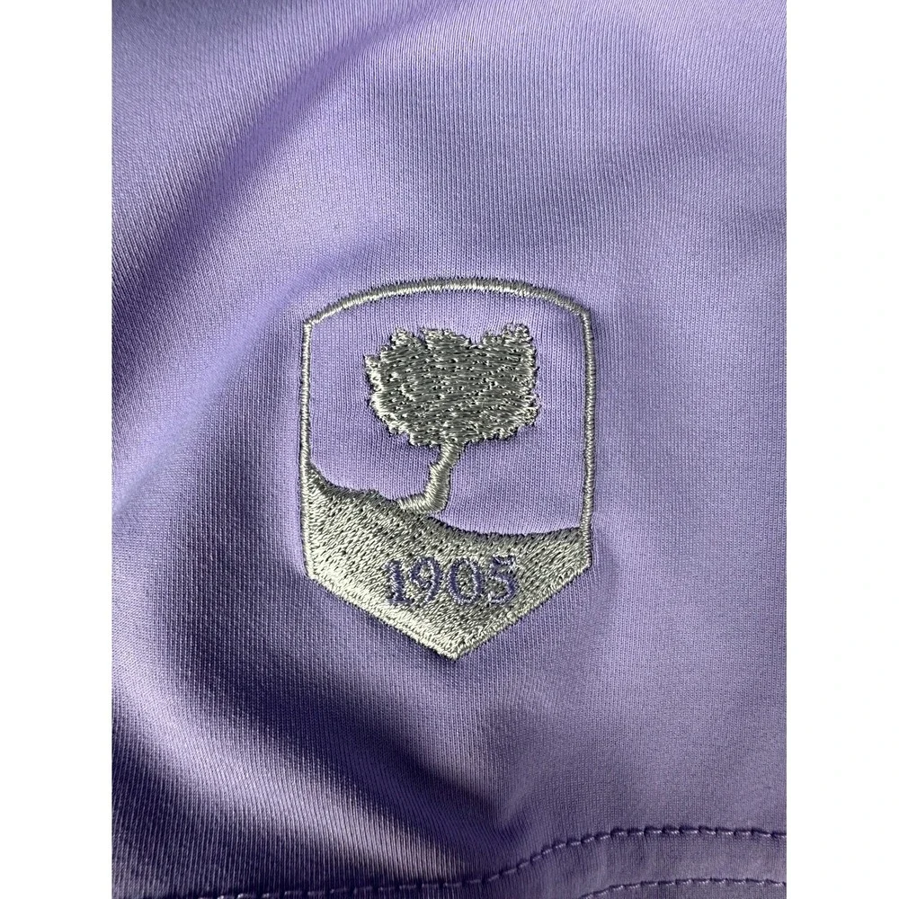 RLX Ralph Lauren Polo Shirt Mens XL Lavender Purple Ridgemoor Country Club Golf - Picture 7 of 11